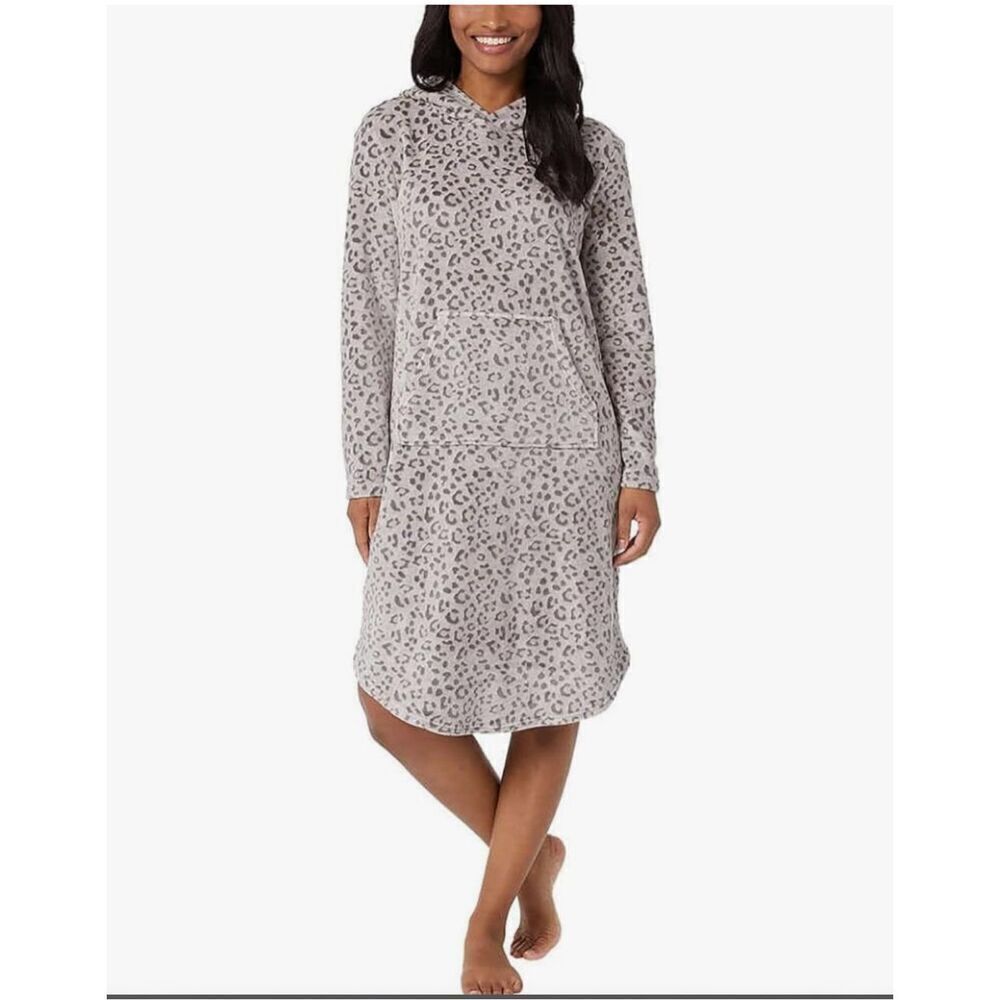 32 DEGREES Heat Women's Hooded Cozy Plush Sleep Lounger size S/M